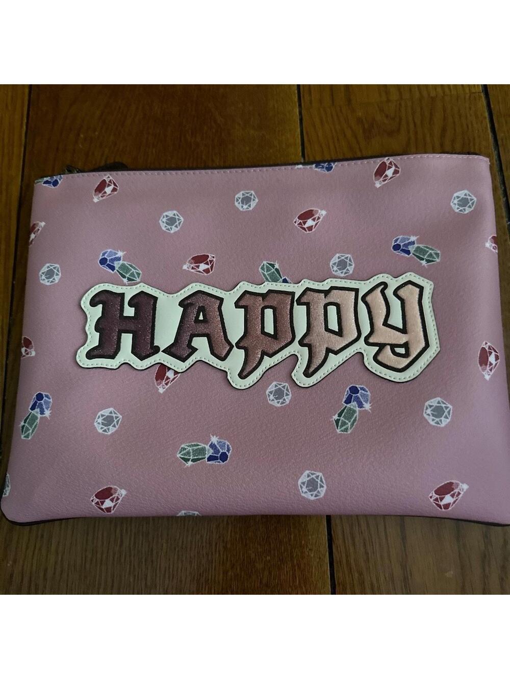 Coach Limited Edition Disney Snow White Happy Clutch Pouch NWOT